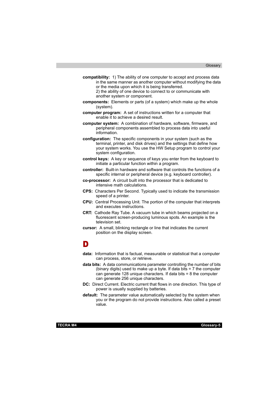 Toshiba Tecra M4 User Manual | Page 224 / 237