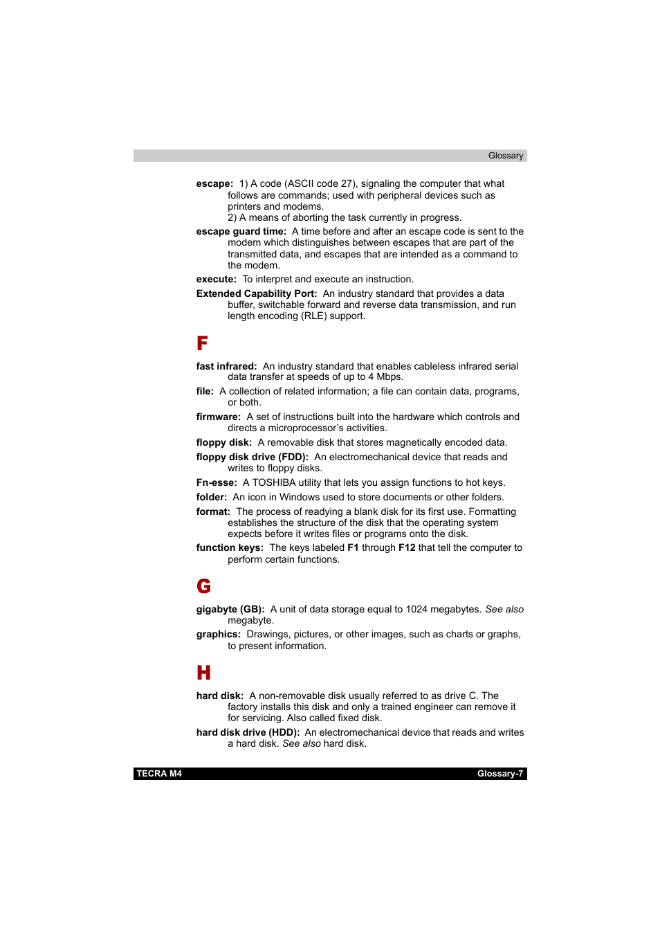 Toshiba Tecra M4 User Manual | Page 226 / 237