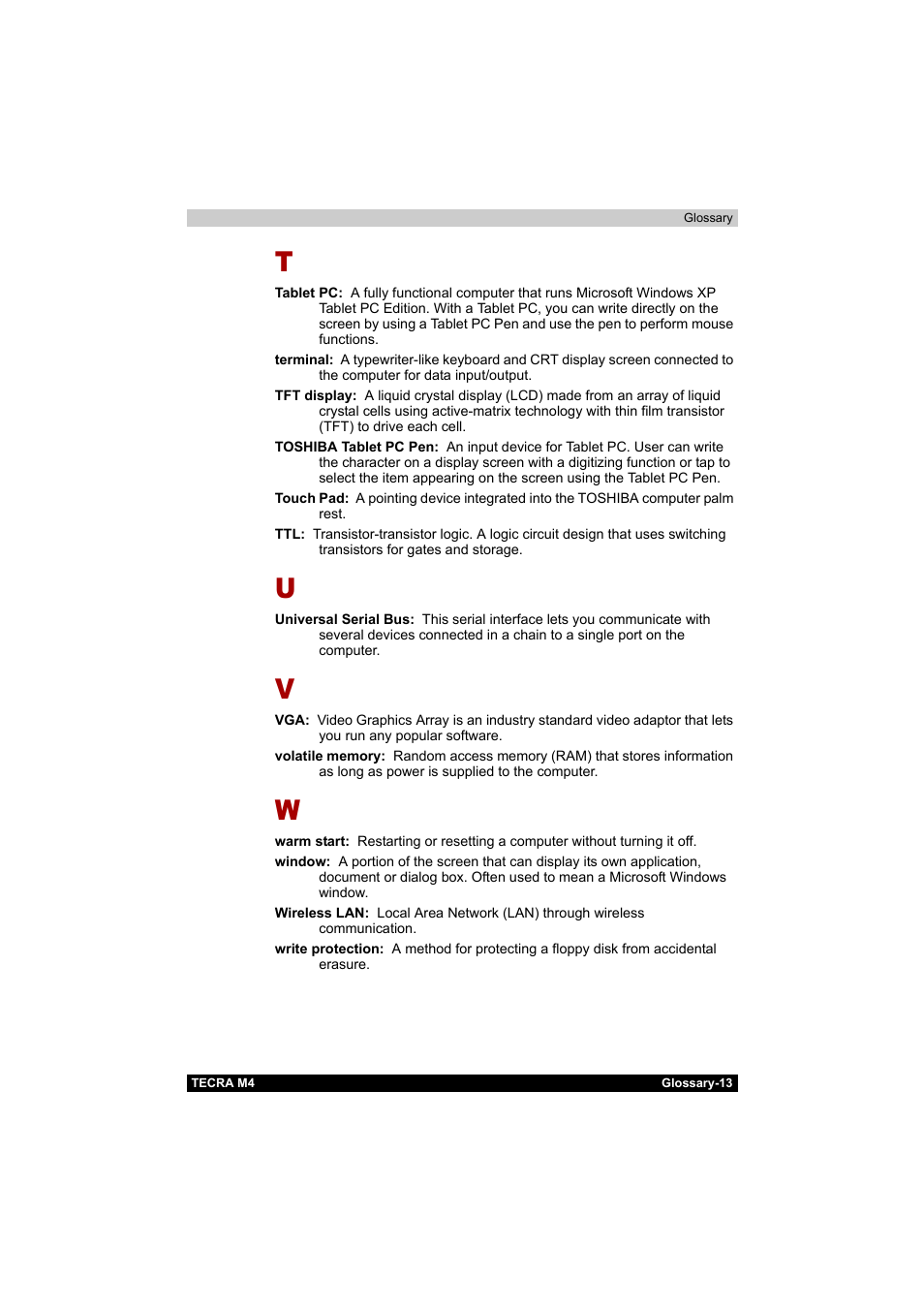Toshiba Tecra M4 User Manual | Page 232 / 237