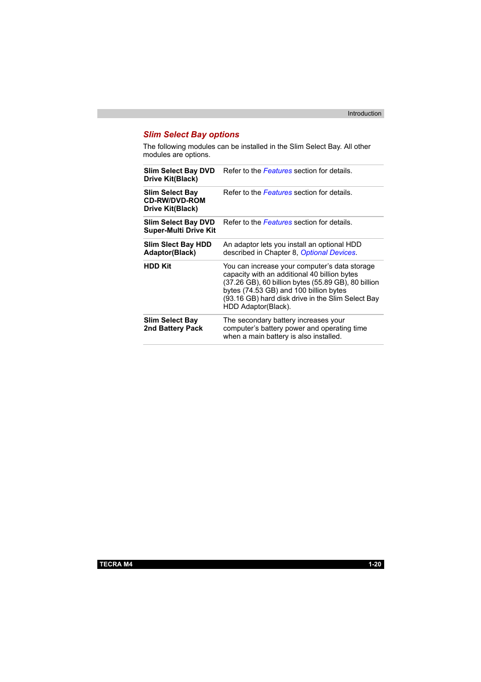 Toshiba Tecra M4 User Manual | Page 37 / 237