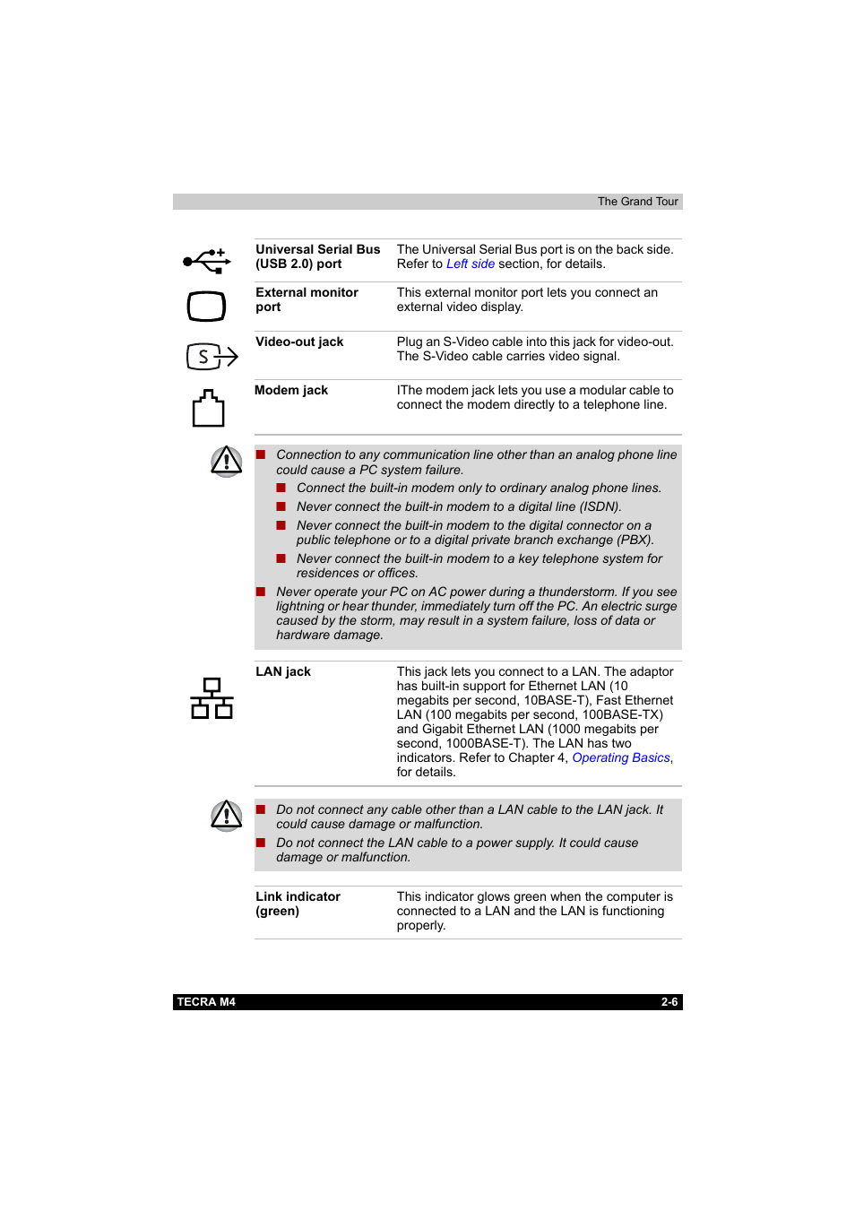 Toshiba Tecra M4 User Manual | Page 43 / 237