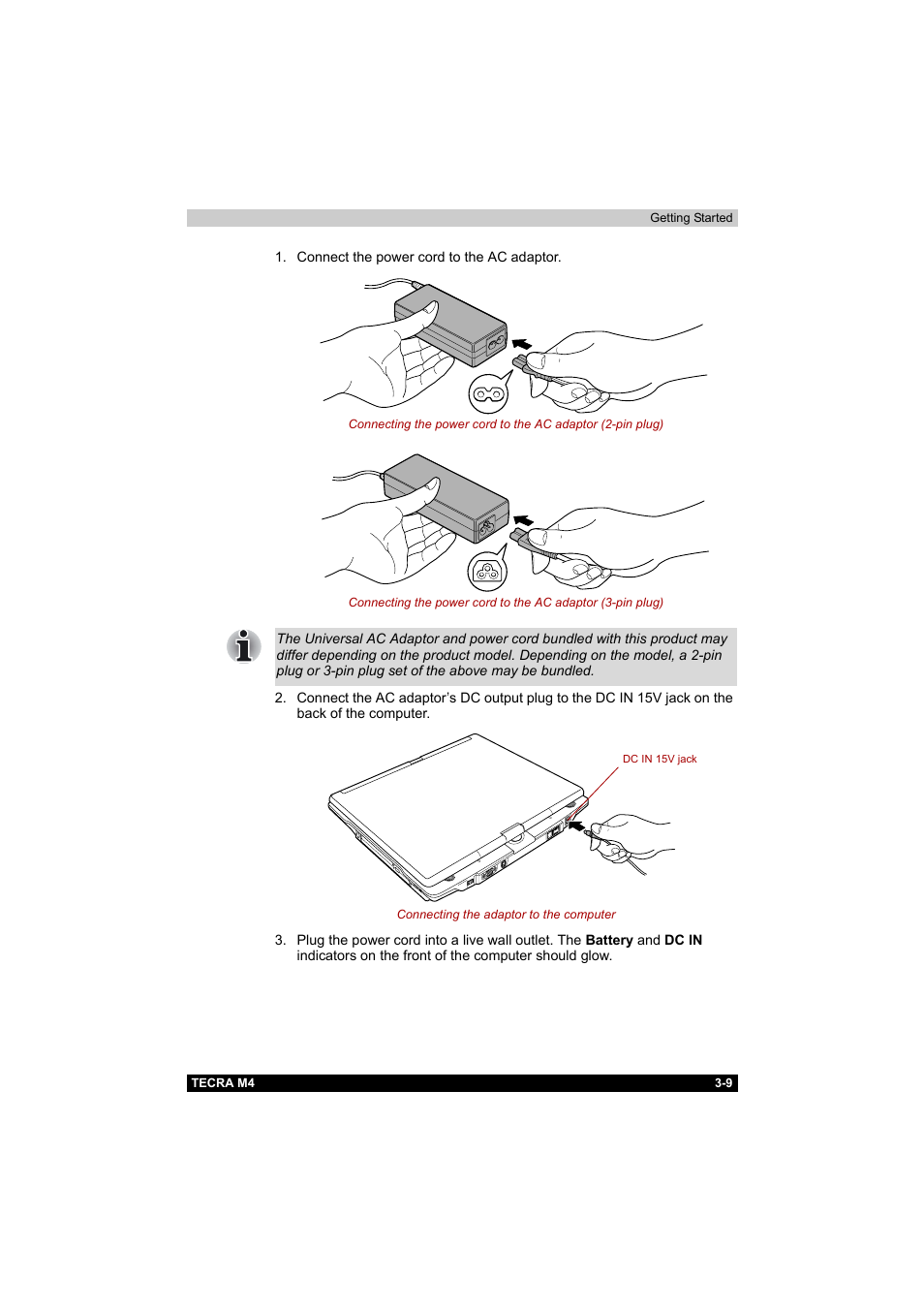 Toshiba Tecra M4 User Manual | Page 65 / 237
