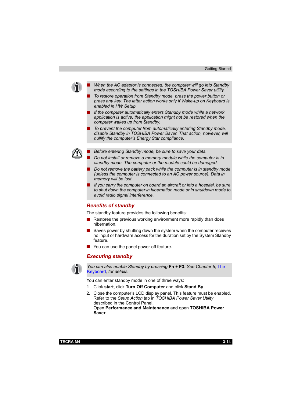 Toshiba Tecra M4 User Manual | Page 70 / 237