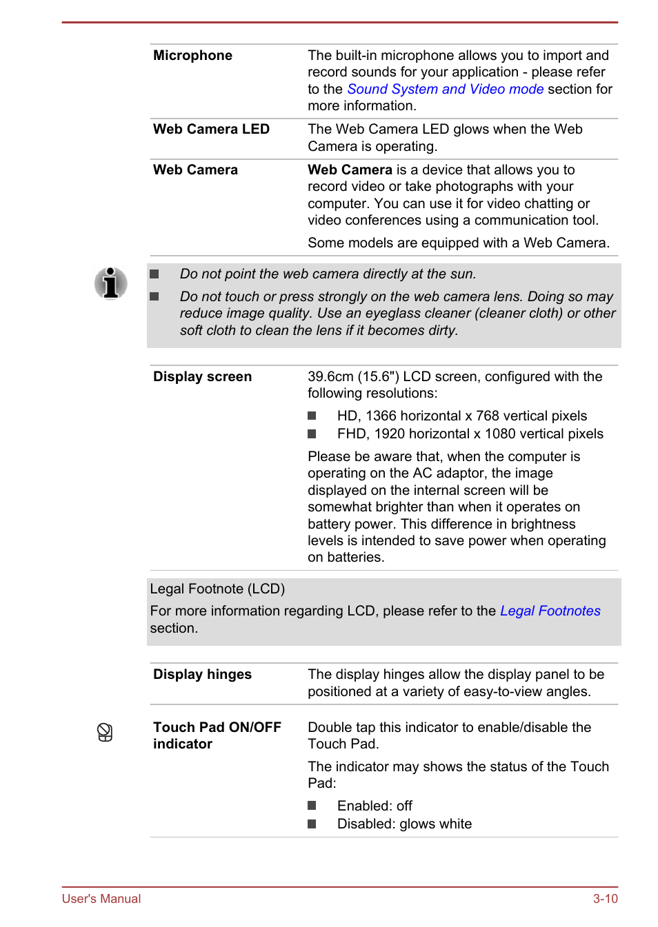 Toshiba Satellite Pro A50-A User Manual | Page 44 / 149