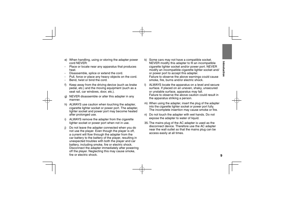 Toshiba SDP75S User Manual | Page 9 / 74