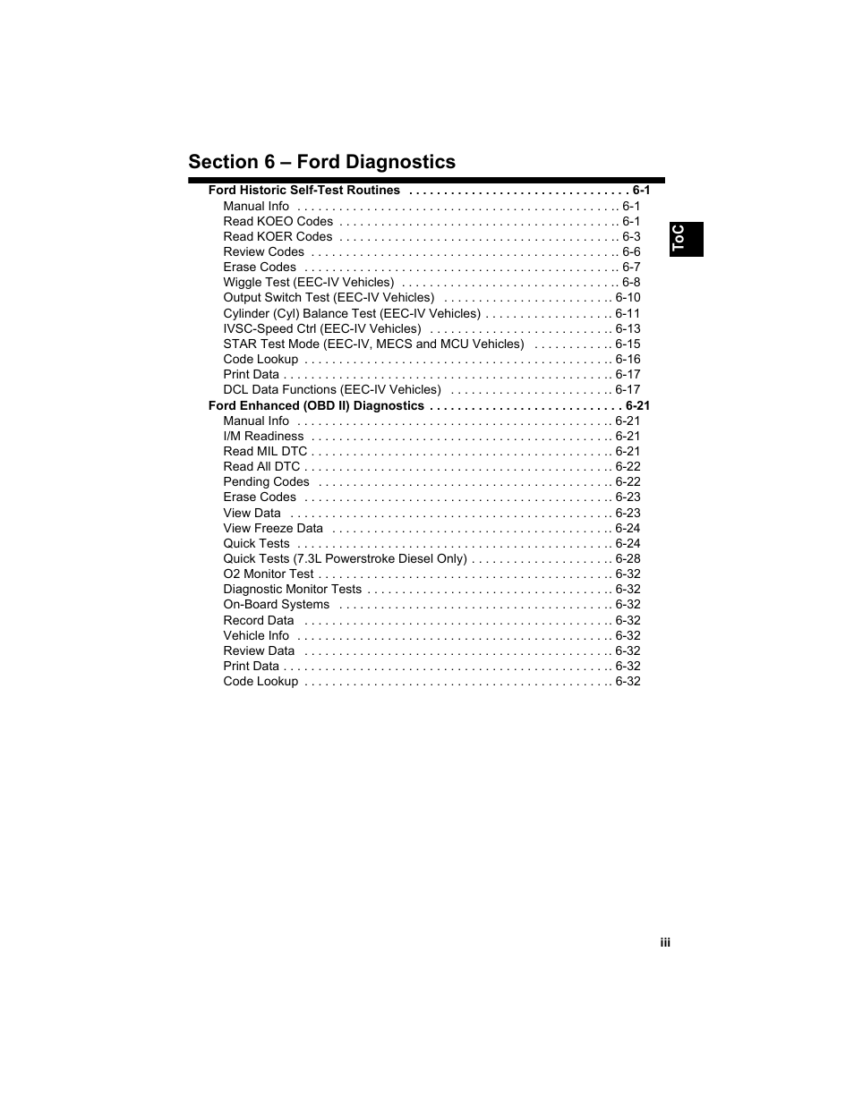 Actron 9640 User Manual | Page 13 / 156