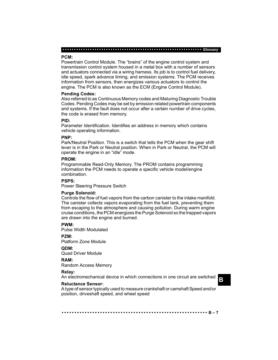 Actron 9640 User Manual | Page 151 / 156