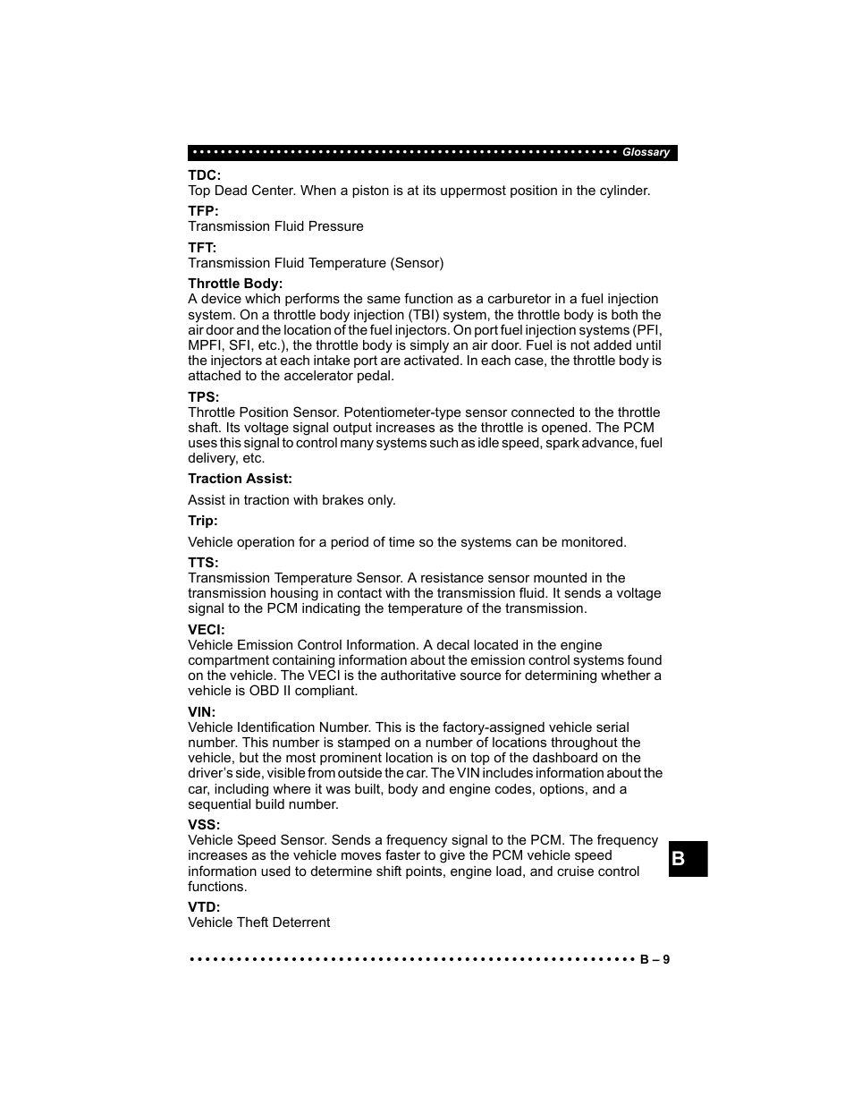 Actron 9640 User Manual | Page 153 / 156