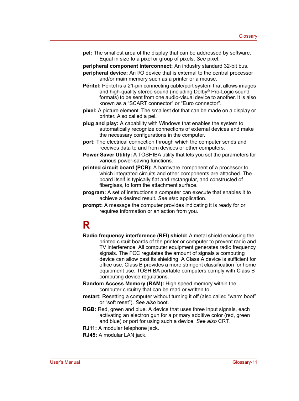 Toshiba NB100 User Manual | Page 121 / 127