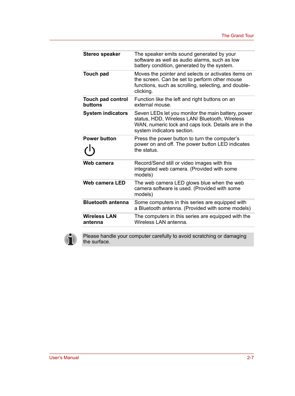 Toshiba NB100 User Manual | Page 31 / 127