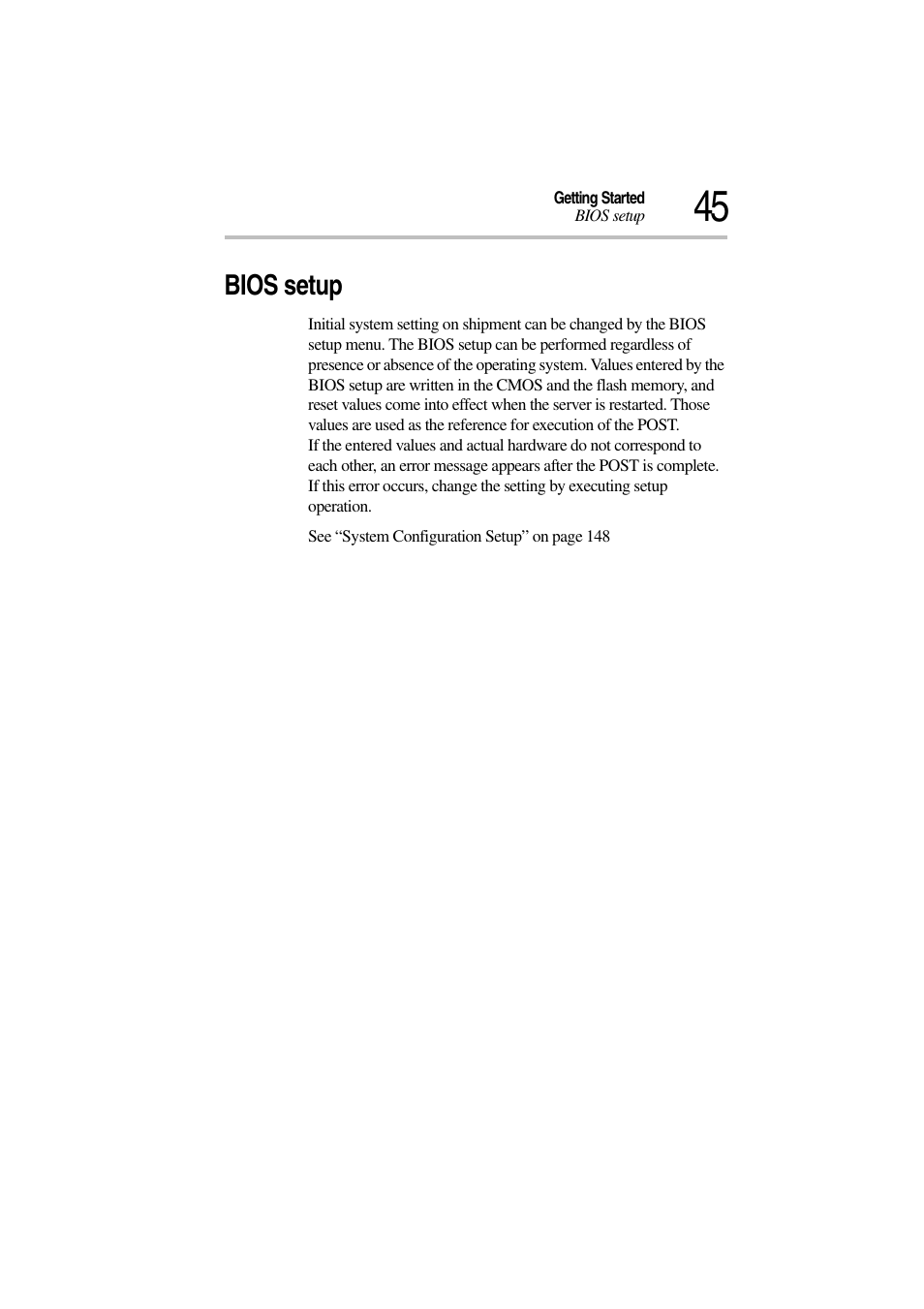 Bios setup | Toshiba Magnia 3310 User Manual | Page 64 / 257