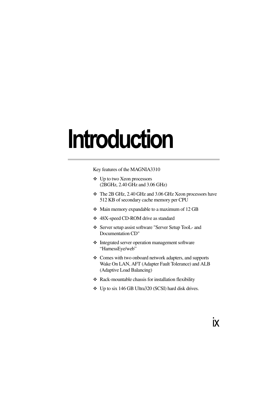 Introduction | Toshiba Magnia 3310 User Manual | Page 8 / 257