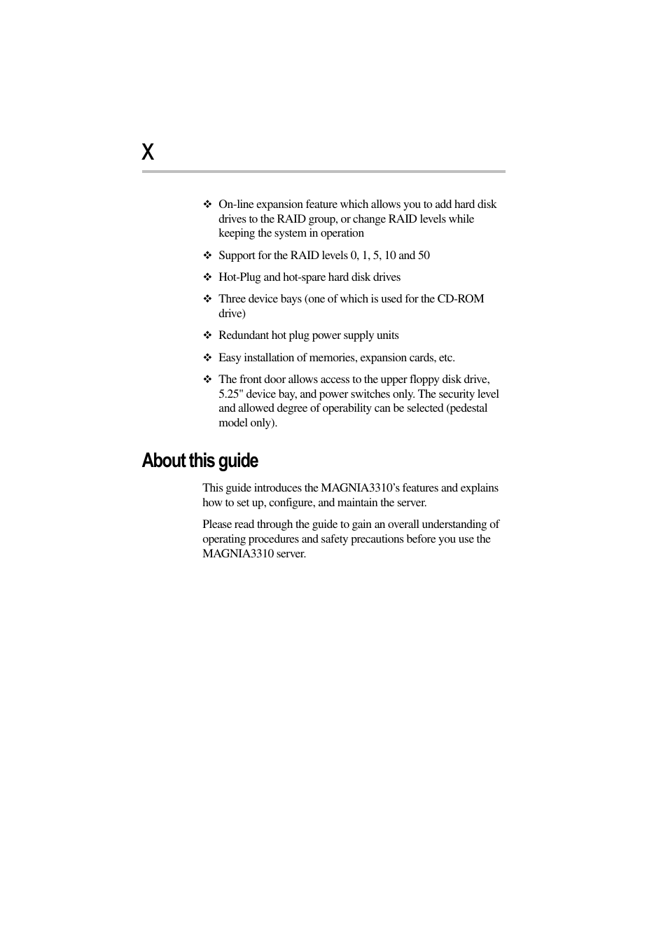 About this guide | Toshiba Magnia 3310 User Manual | Page 9 / 257