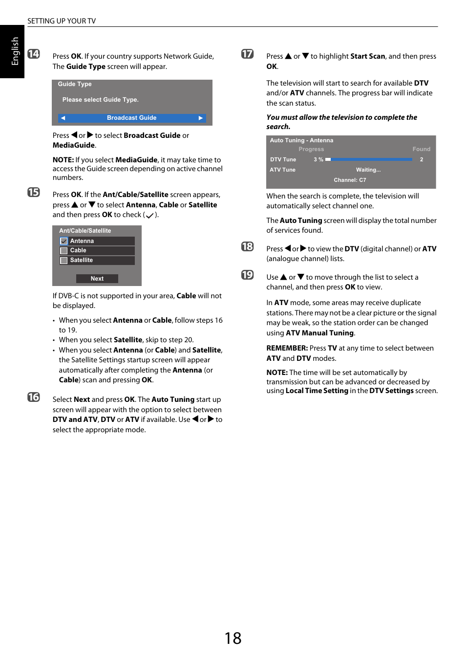 Toshiba VL963 User Manual | Page 18 / 92