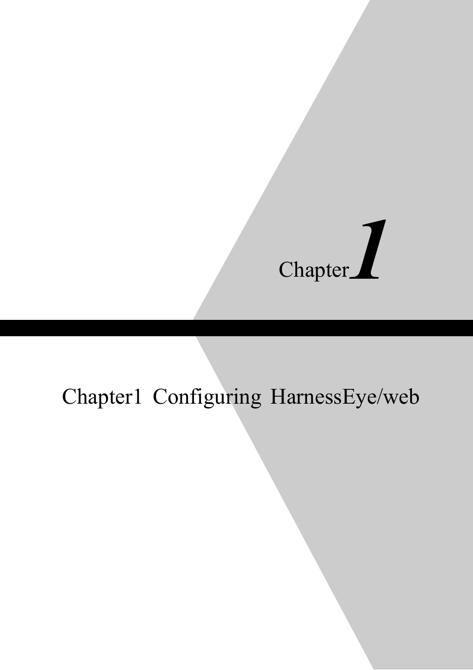 Chapter1 configuring harnesseye/web, Chapter | Toshiba Magnia 550d User Manual | Page 13 / 140