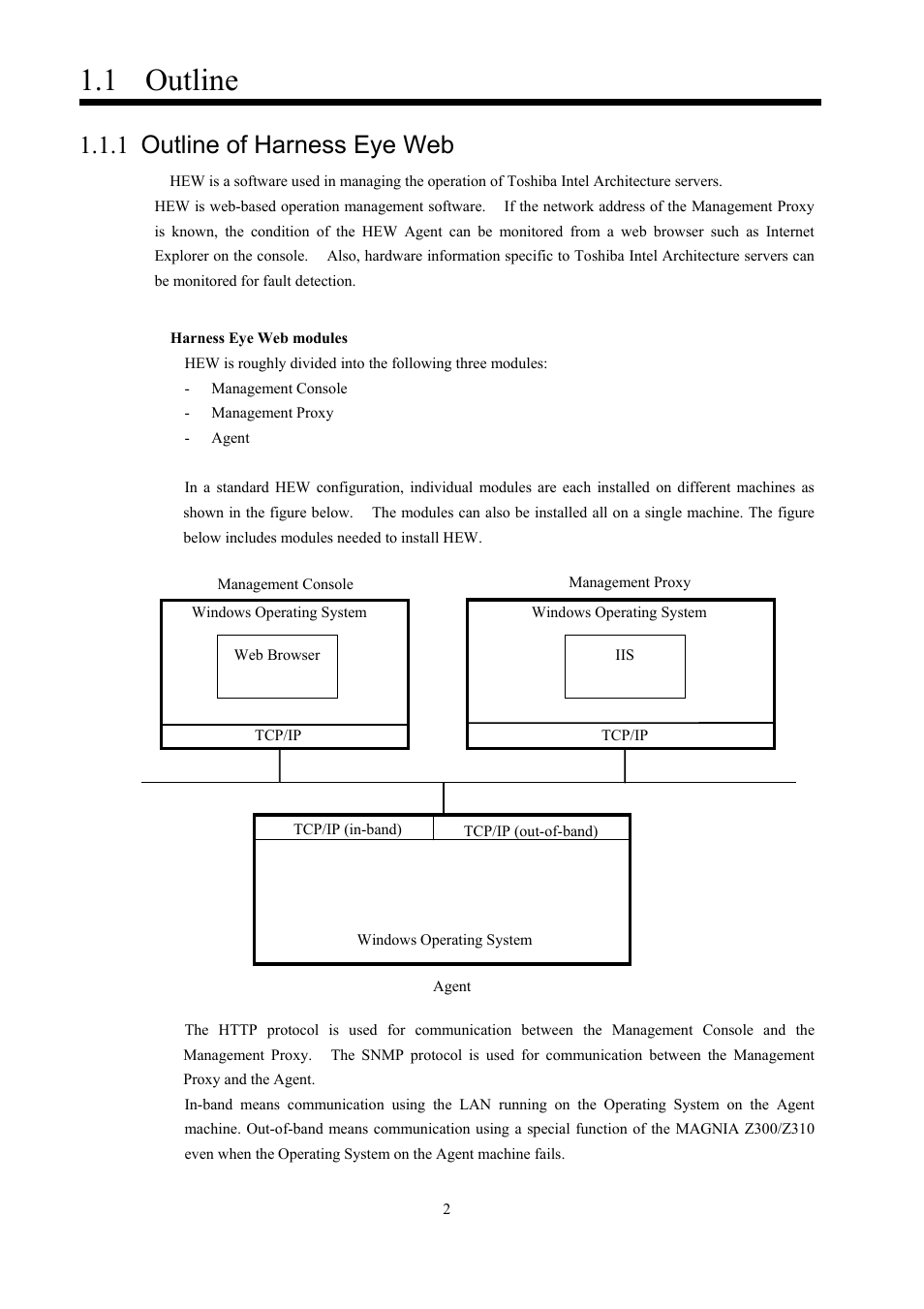 Outline, Outline of harness eye web, Outline of hew | 1 outline, 1 outline of harness eye web | Toshiba Magnia 550d User Manual | Page 14 / 140