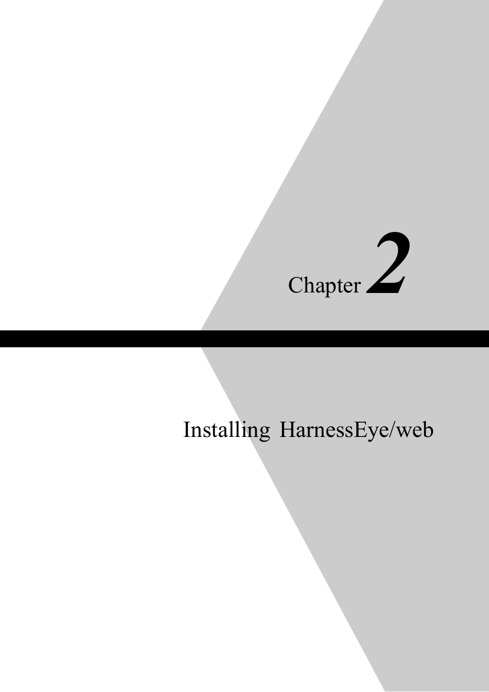 Chapter 2, Chapter2 installing harnesseye/web, Chapter | Toshiba Magnia 550d User Manual | Page 25 / 140