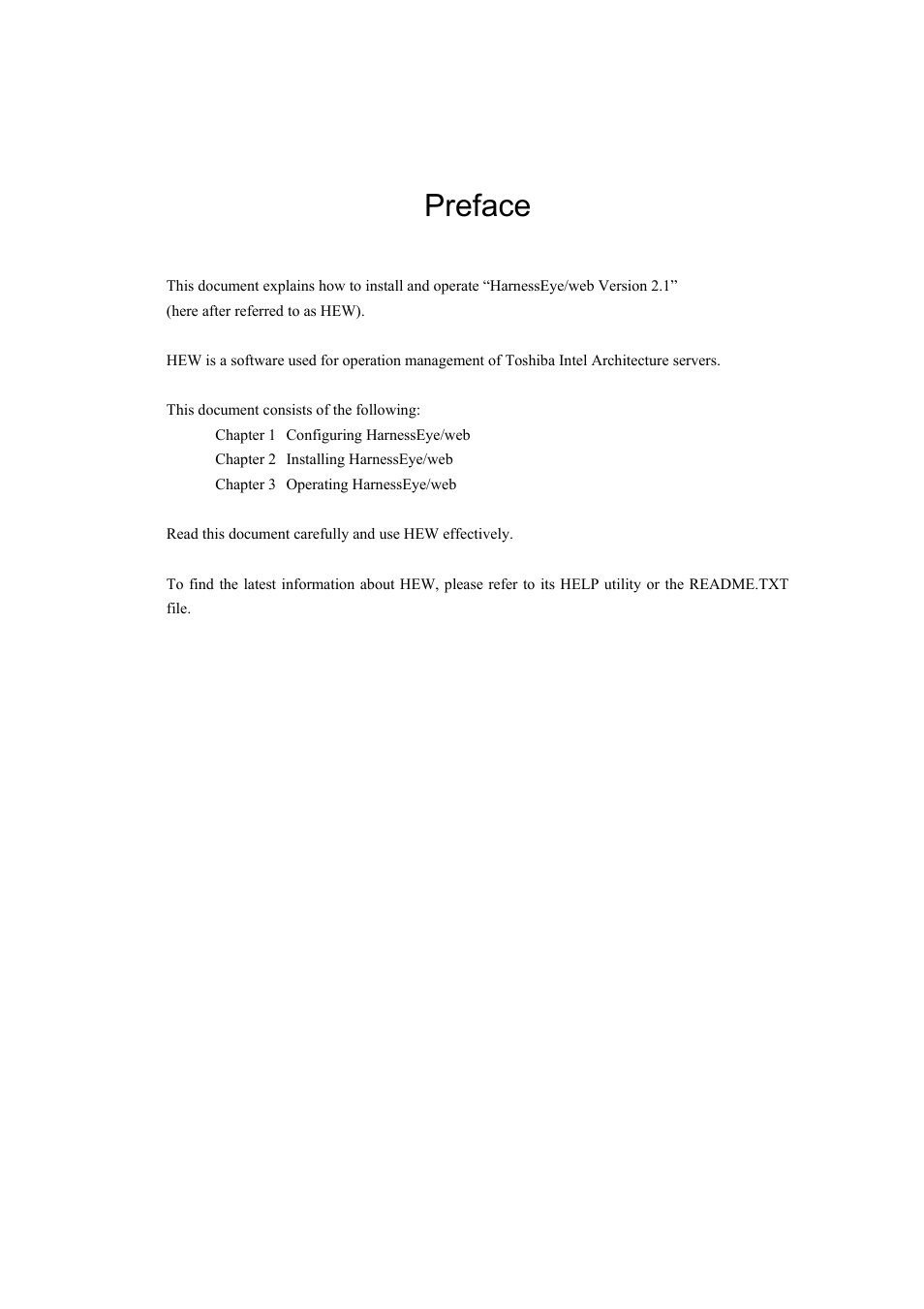 Preface | Toshiba Magnia 550d User Manual | Page 5 / 140