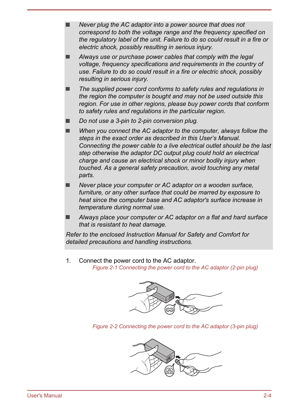 Toshiba Satellite Pro R50-B User Manual | Page 21 / 128