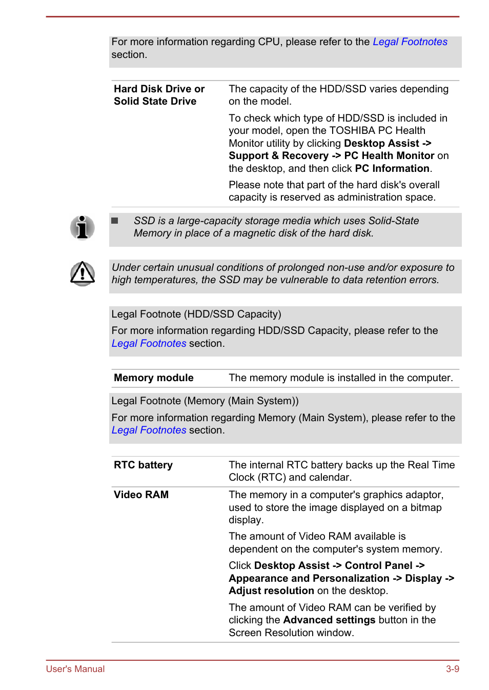 Toshiba Satellite Pro R50-B User Manual | Page 39 / 128