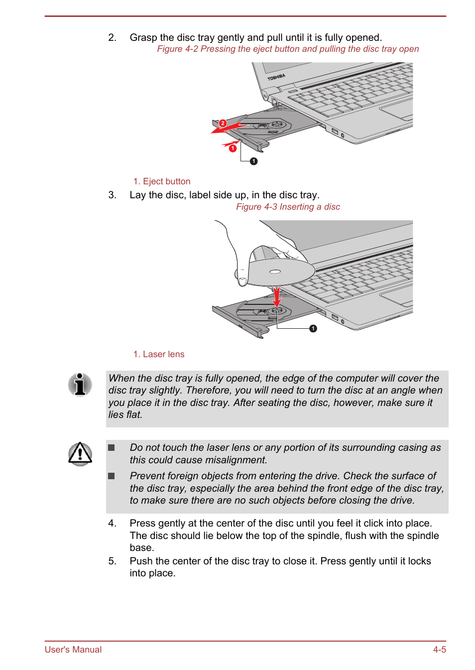 Toshiba Satellite Pro R50-B User Manual | Page 47 / 128