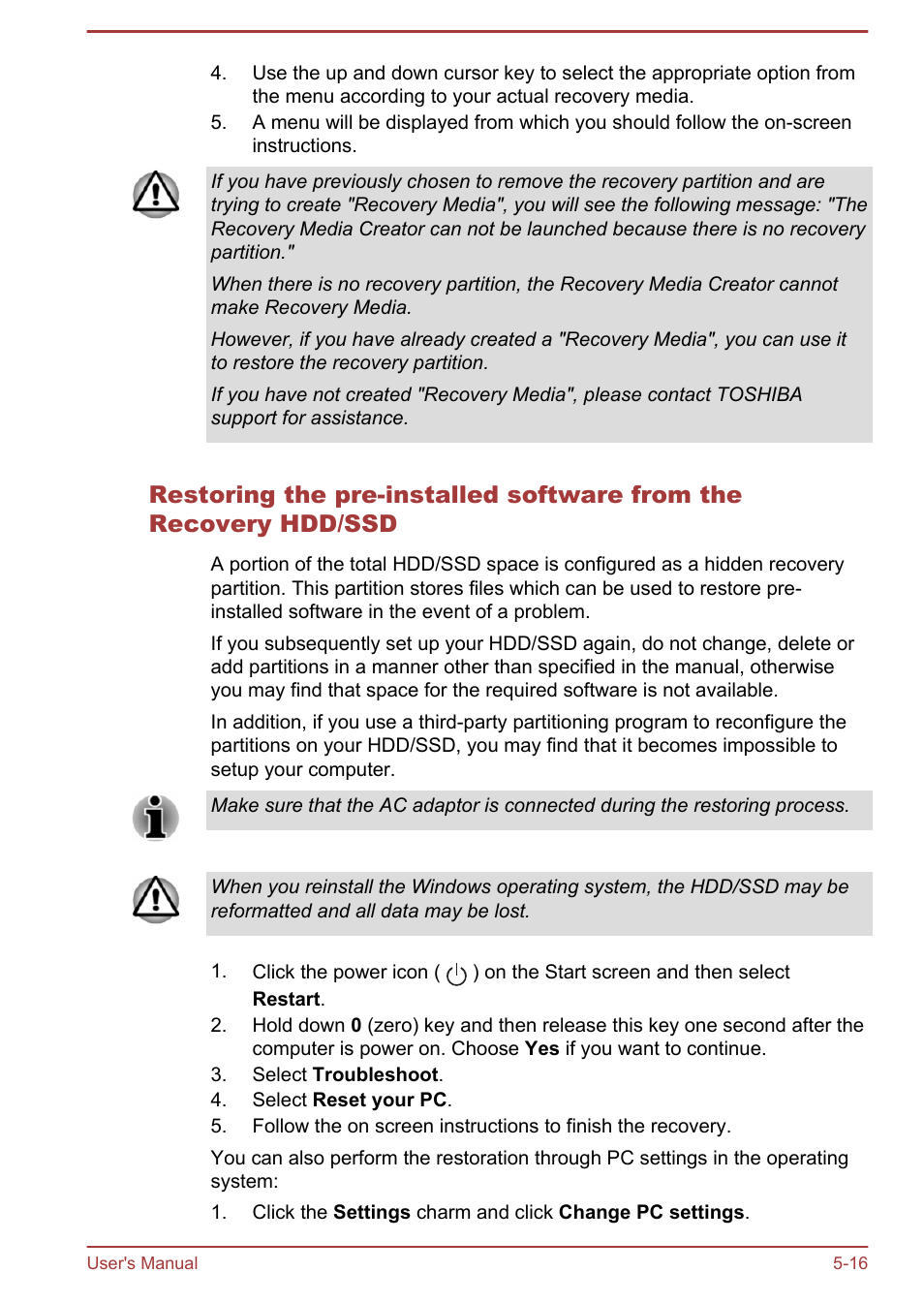 Toshiba Satellite Pro R50-B User Manual | Page 87 / 128