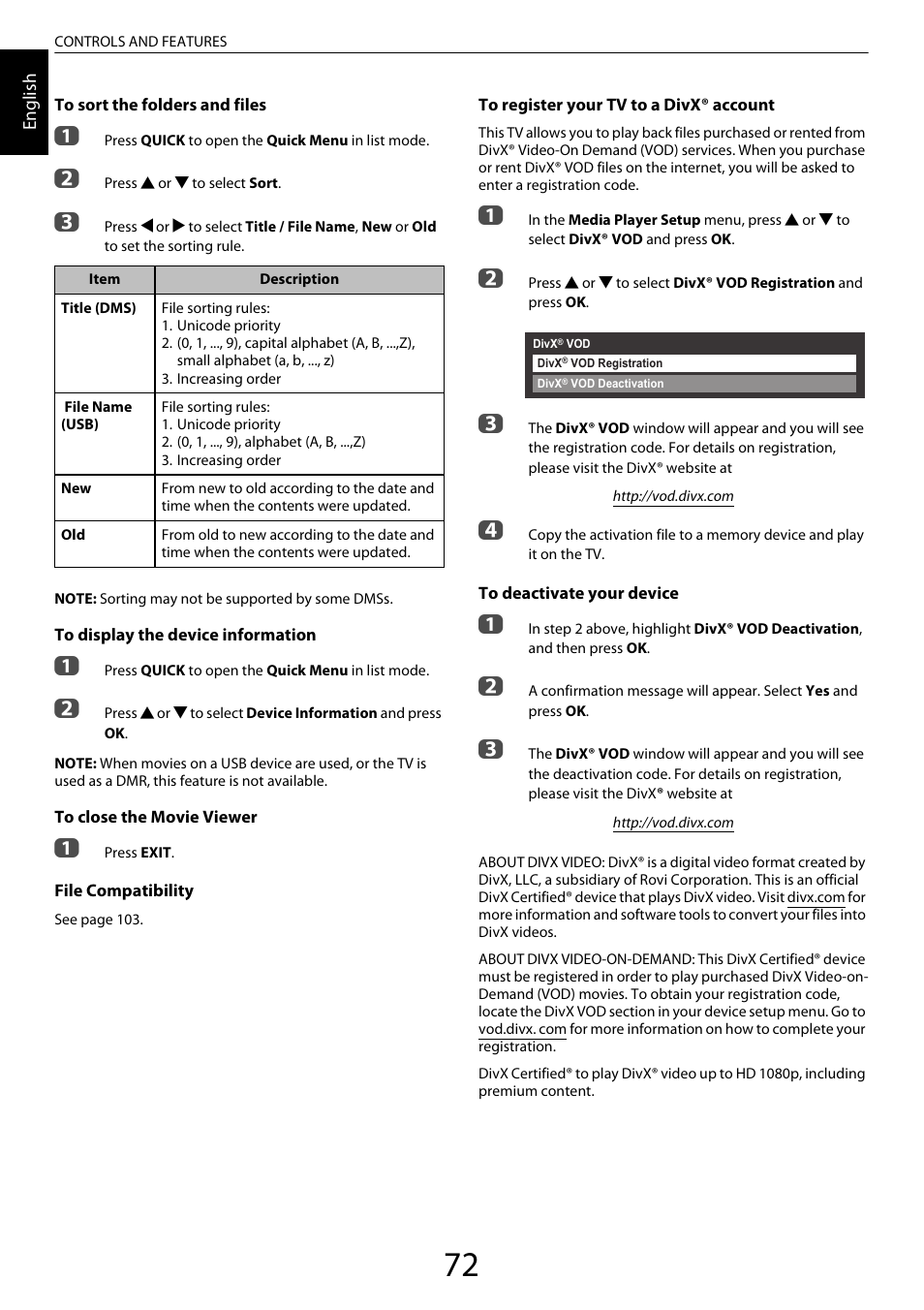 Toshiba ZL2 User Manual | Page 72 / 108