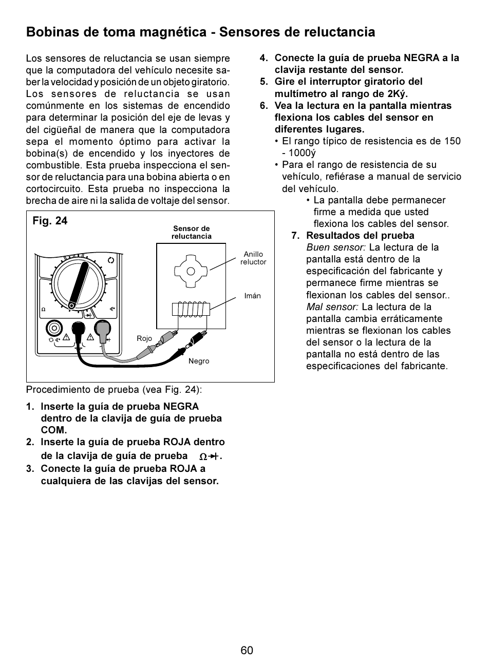 Fig. 24 | Actron Digital Multimeter CP7676 User Manual | Page 60 / 72