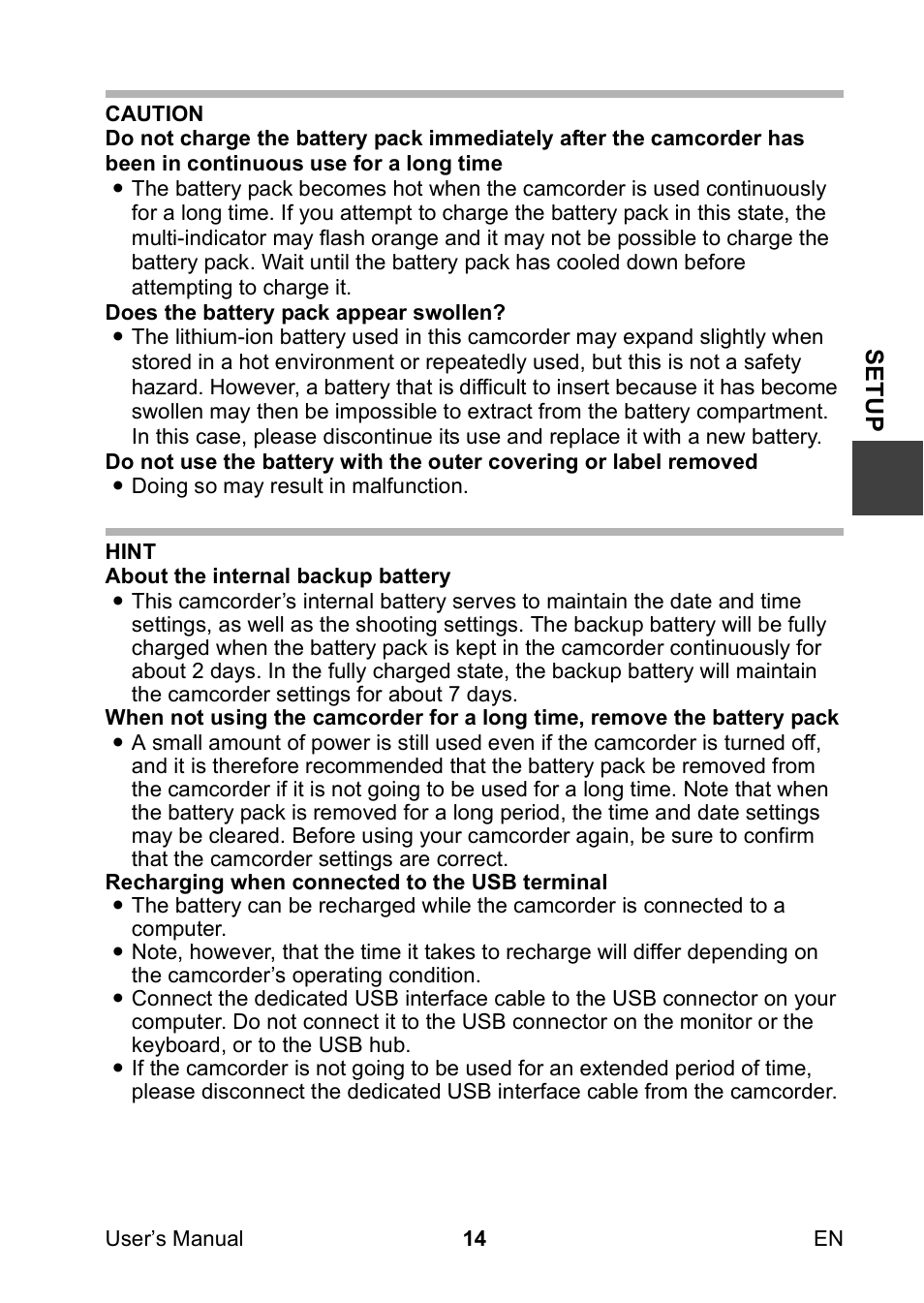 Toshiba Camileo SX500 User Manual | Page 25 / 75