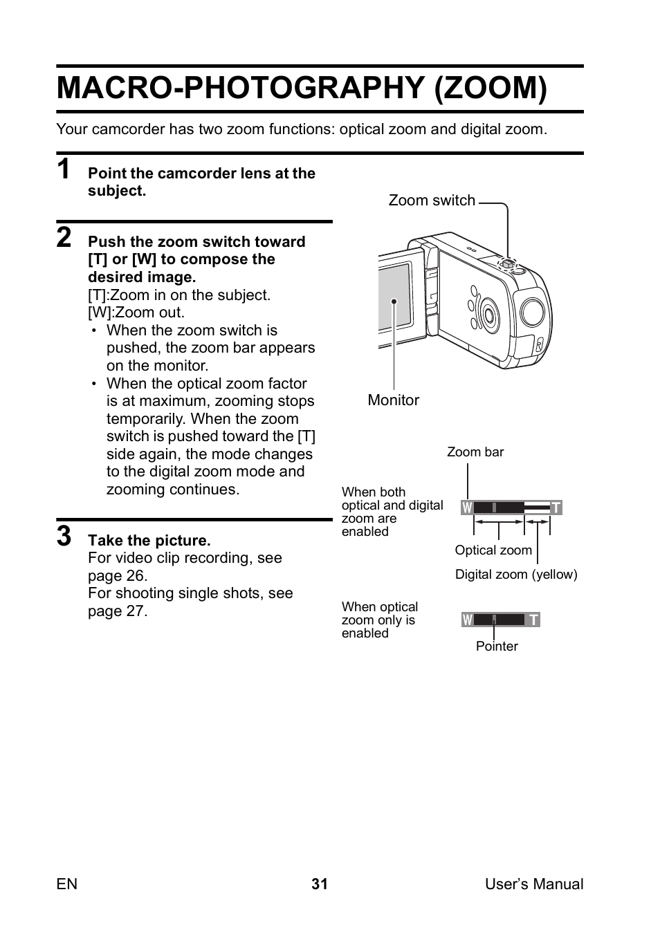Macro-photography (zoom) | Toshiba Camileo SX500 User Manual | Page 42 / 75