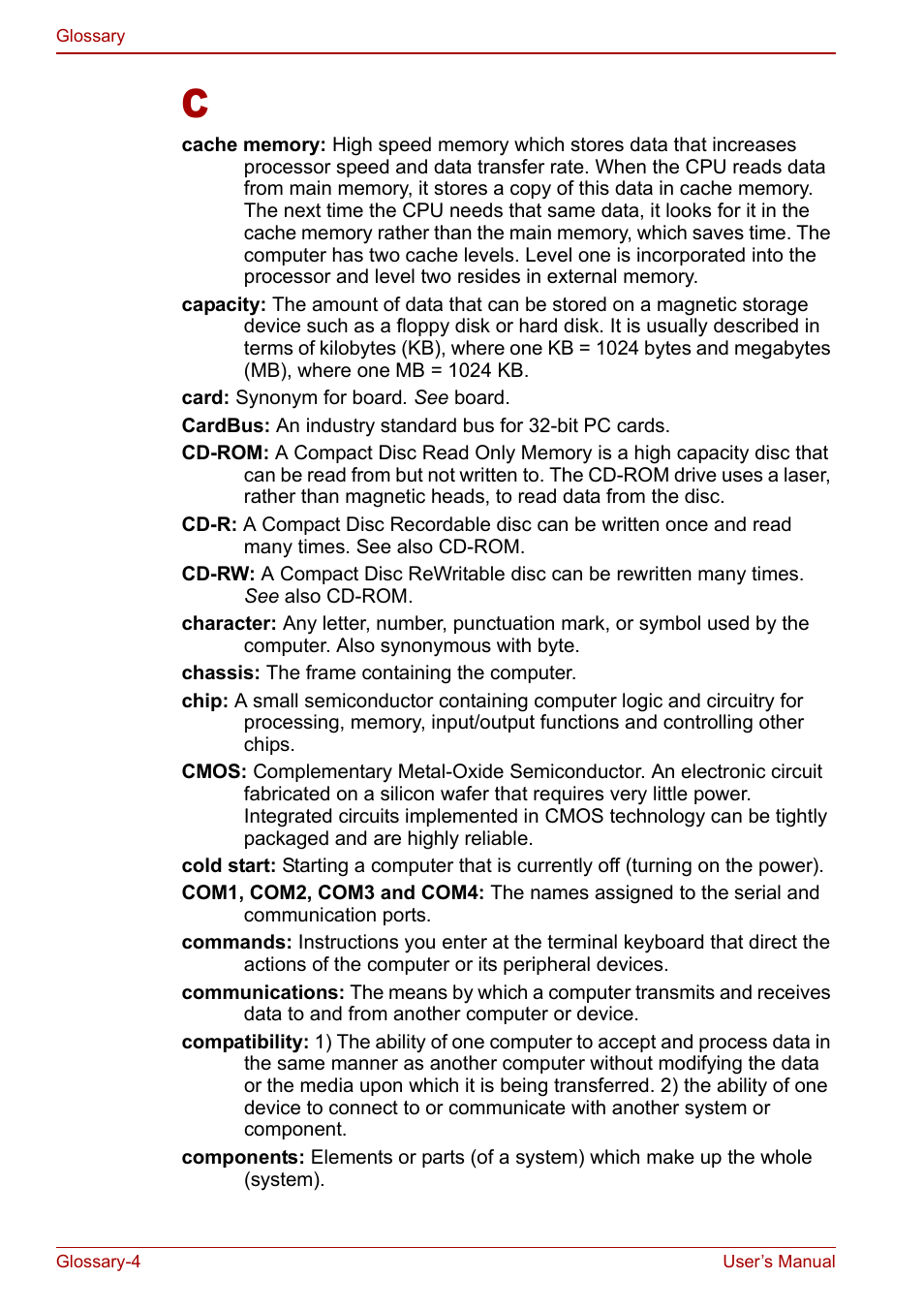 Toshiba Qosmio G20 (PQG21) User Manual | Page 226 / 242