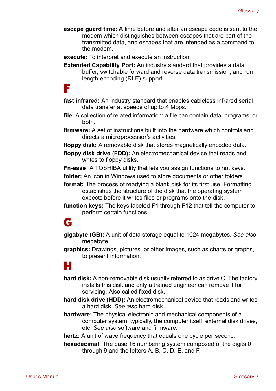 Toshiba Qosmio G20 (PQG21) User Manual | Page 229 / 242