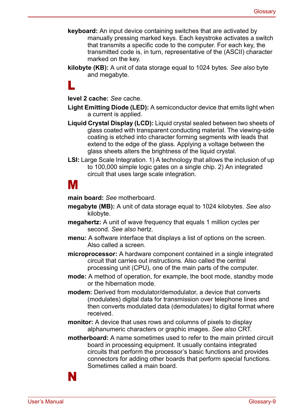 Toshiba Qosmio G20 (PQG21) User Manual | Page 231 / 242