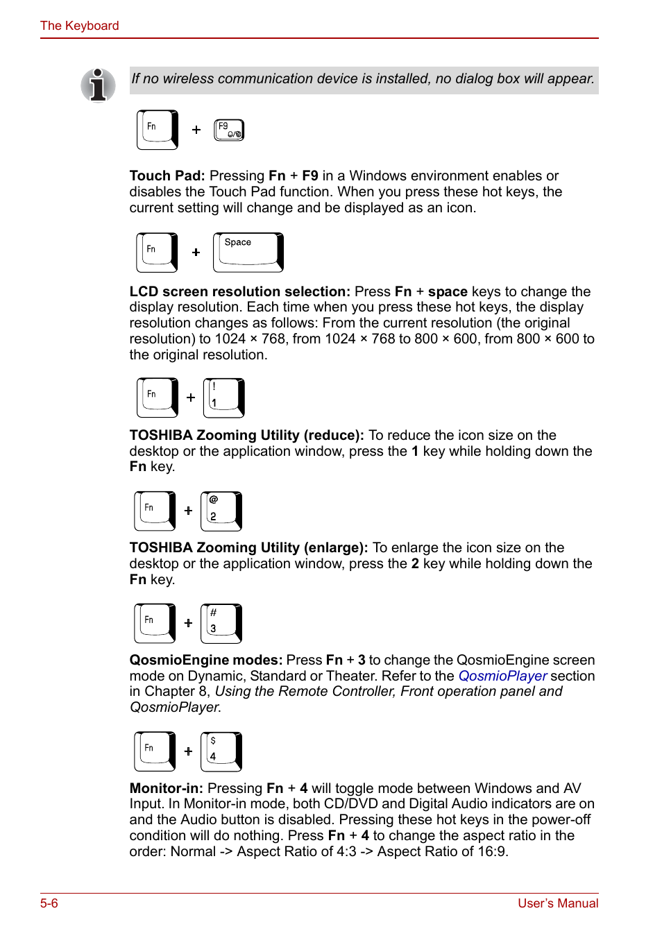 Toshiba Qosmio G20 (PQG21) User Manual | Page 98 / 242