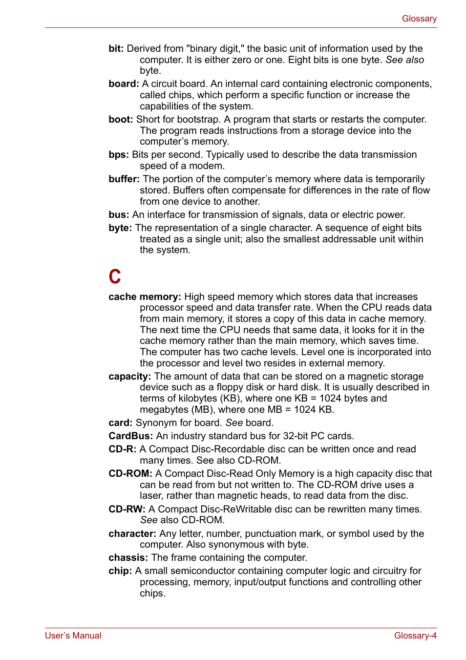 Toshiba Satellite Pro A120 (PSAC1) User Manual | Page 191 / 205