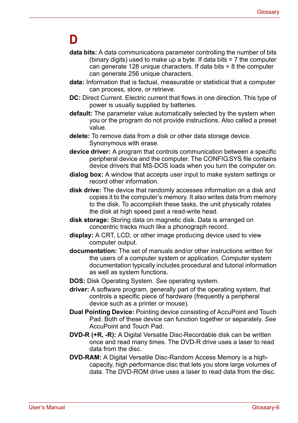 Toshiba Satellite Pro A120 (PSAC1) User Manual | Page 193 / 205