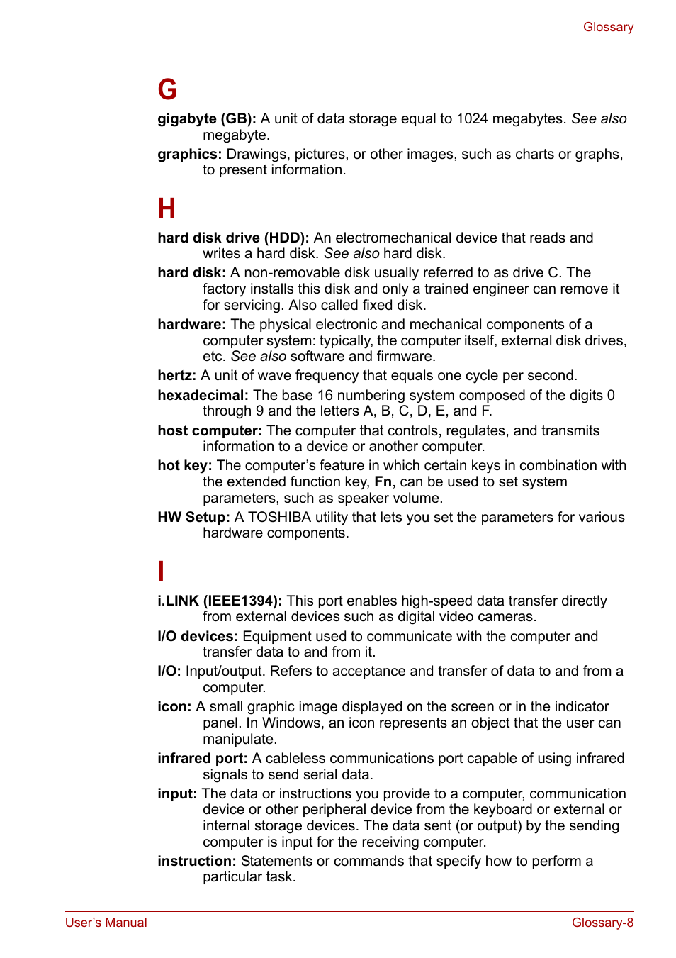 Toshiba Satellite Pro A120 (PSAC1) User Manual | Page 195 / 205