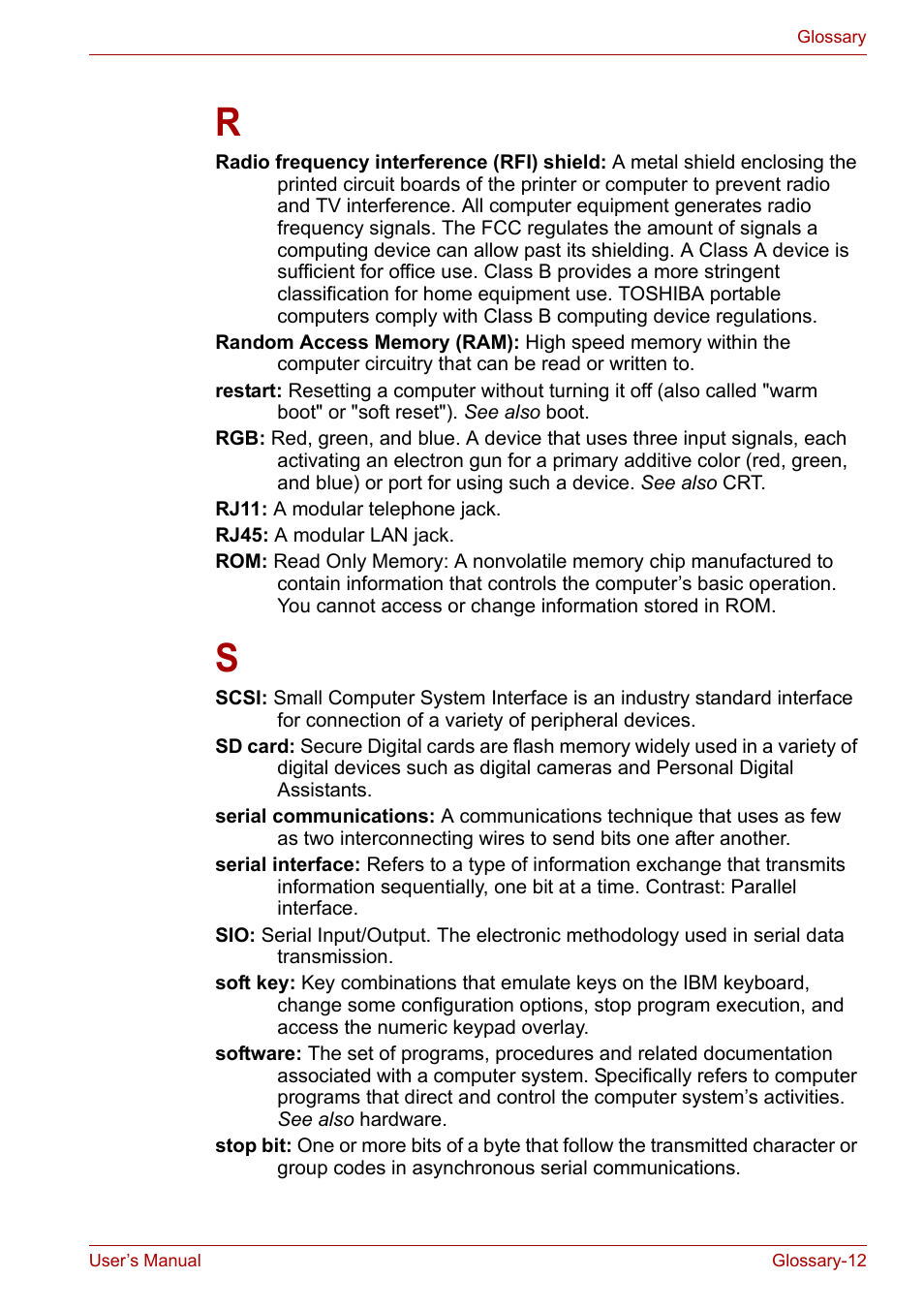 Toshiba Satellite Pro A120 (PSAC1) User Manual | Page 199 / 205