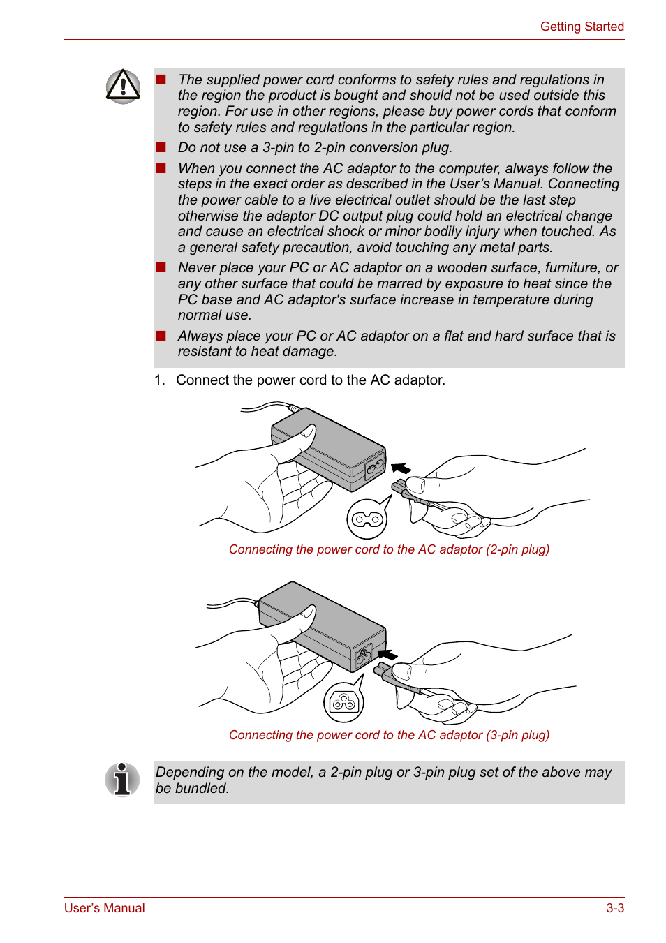 Toshiba Satellite Pro A120 (PSAC1) User Manual | Page 55 / 205