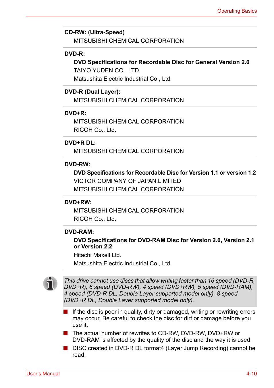 Toshiba Satellite Pro A120 (PSAC1) User Manual | Page 73 / 205