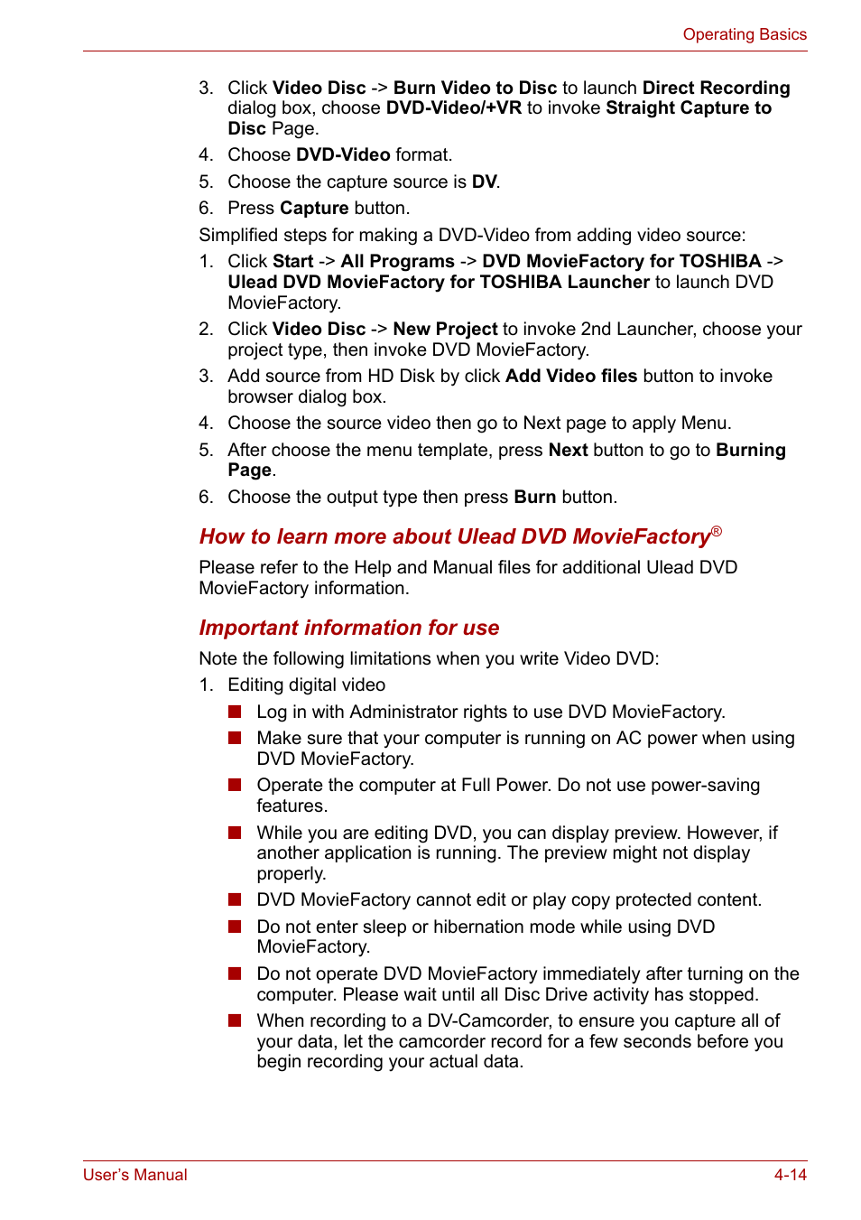 Toshiba Satellite Pro A120 (PSAC1) User Manual | Page 77 / 205