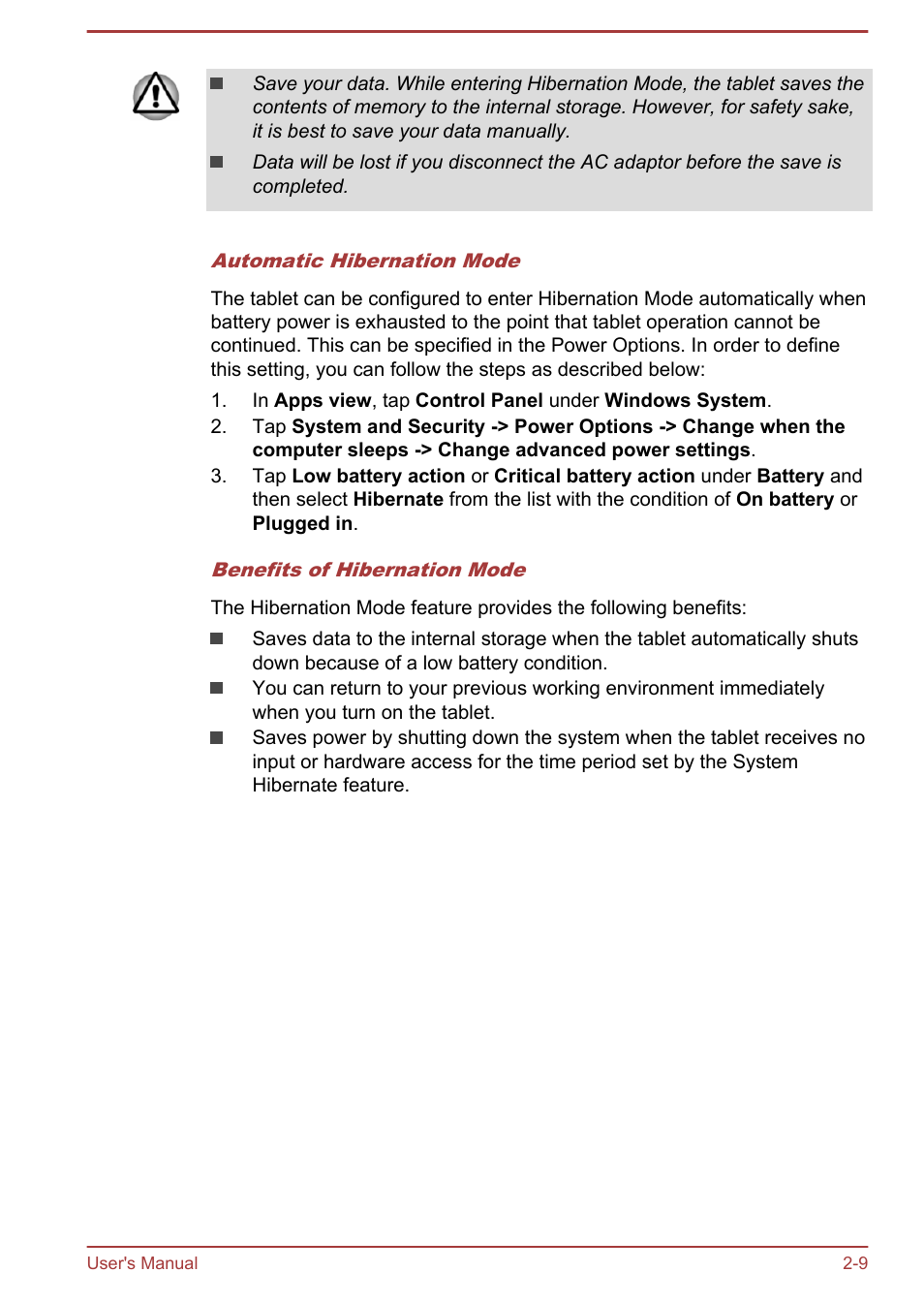 Toshiba WT8-A User Manual | Page 27 / 77