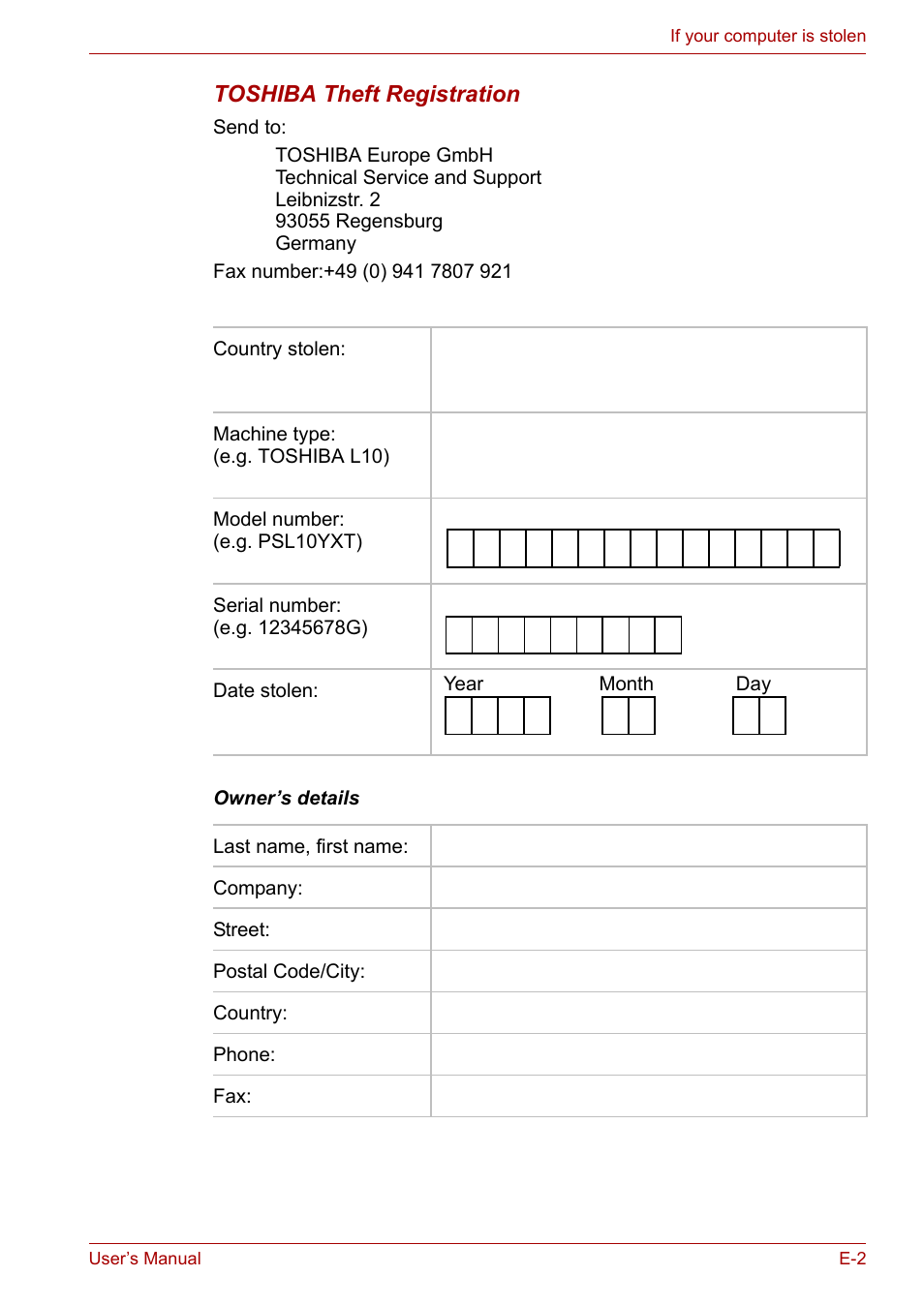 Toshiba Satellite L10 User Manual | Page 154 / 170