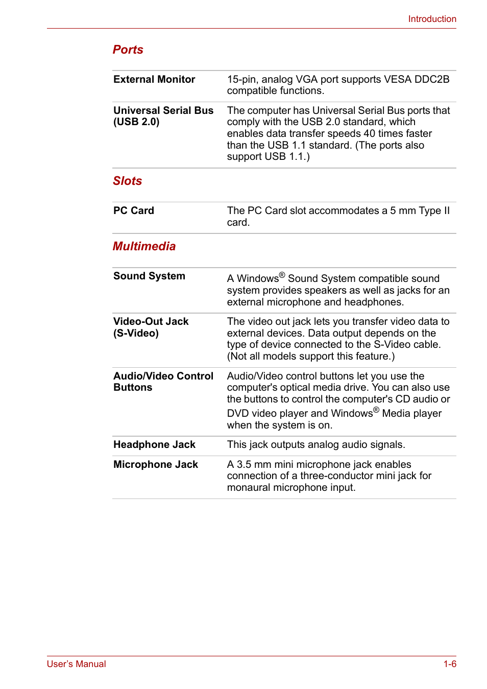 Toshiba Satellite L10 User Manual | Page 30 / 170