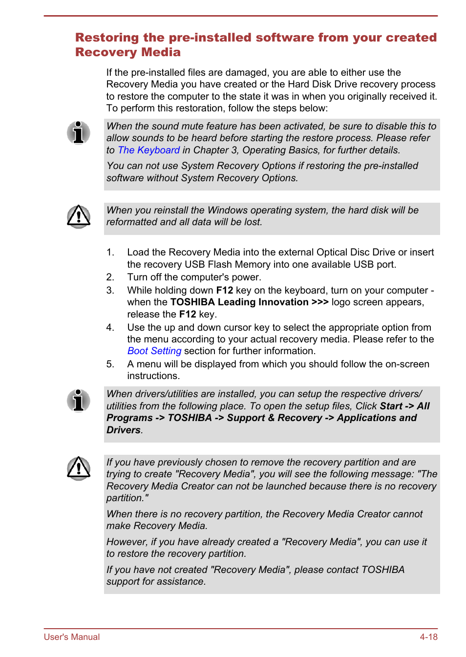 Toshiba Satellite U840 User Manual | Page 74 / 115