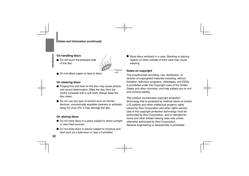 Toshiba SDP74S User Manual | Page 22 / 72