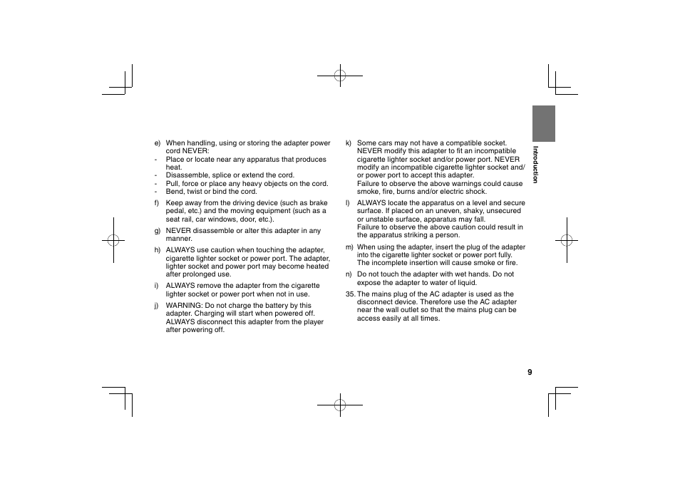 Toshiba SDP74S User Manual | Page 9 / 72