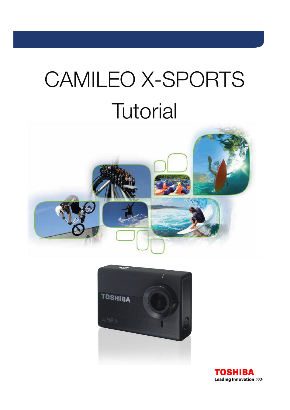 Toshiba Camileo X-Sports User Manual | 21 pages