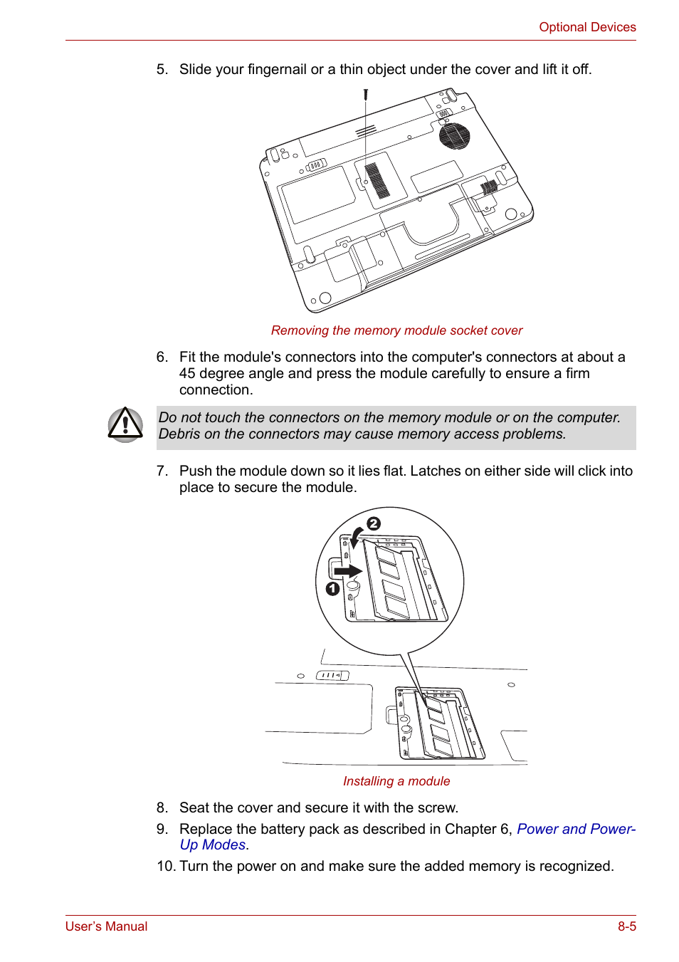 Toshiba Equium M100 (PSMA8) User Manual | Page 107 / 149