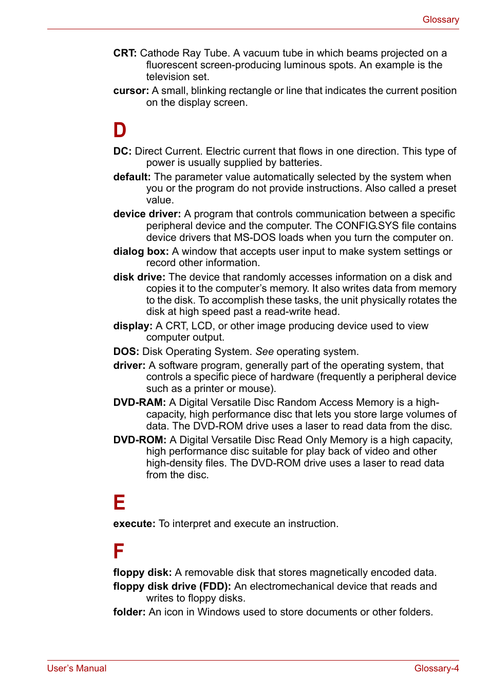 Toshiba Equium M100 (PSMA8) User Manual | Page 145 / 149